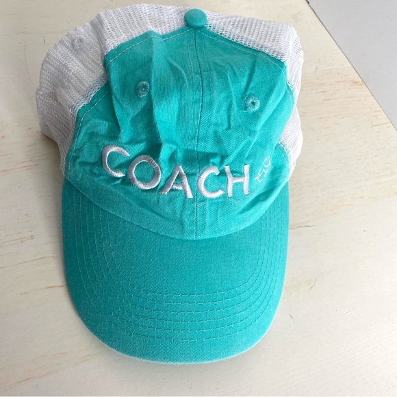 Adams COACH Aqua Mesh SnapBack Hat NWT - Picture 2 of 11